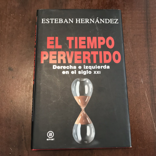 Portada del libro de El tiempo pervertido