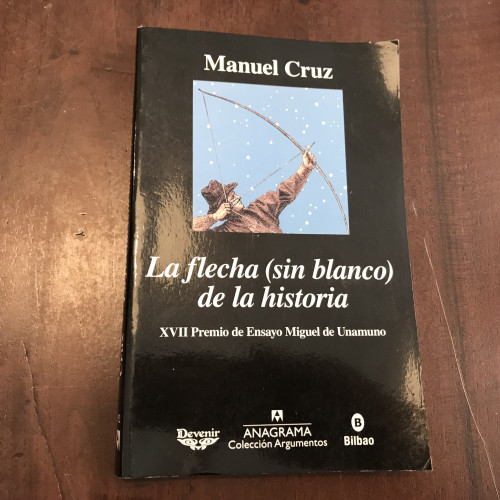 Portada del libro de La flecha (sin blanco) de la historia