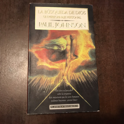 Portada del libro de La búsqueda de Dios. Un peregrinaje personal