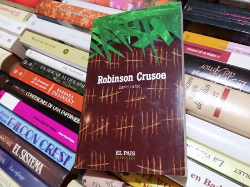 Portada del libro de Robinson Crusoe