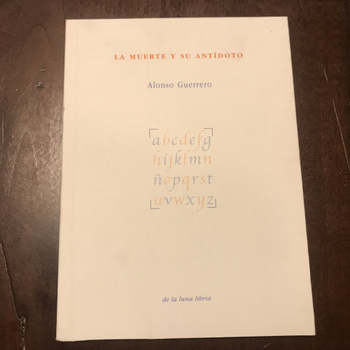 Portada del libro de La muerte y su antídoto