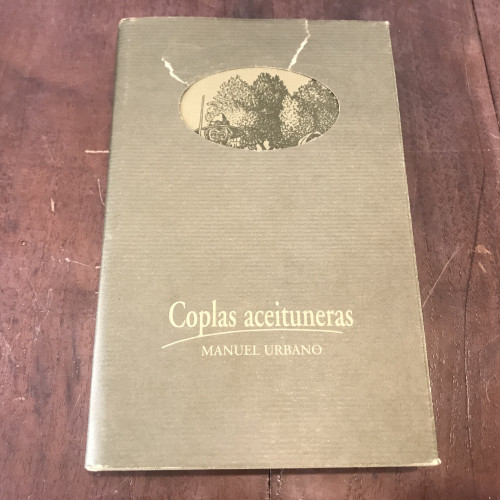 Portada del libro de Coplas aceituneras