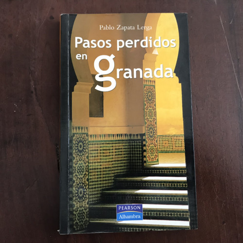 Portada del libro de Pasos perdidos en Granada