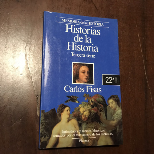 Portada del libro Historias de la Historia. Tercera serie