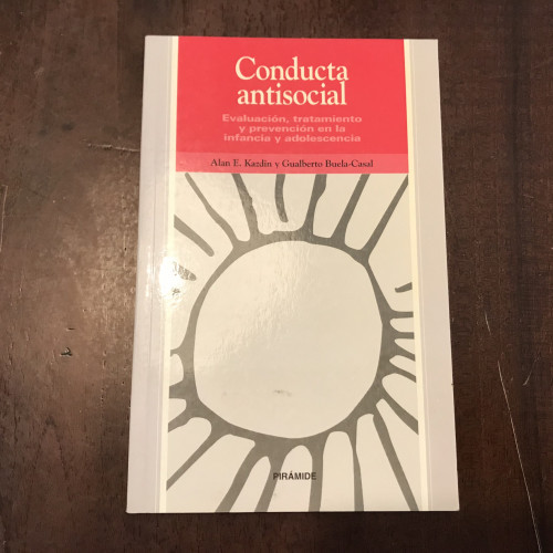 Portada del libro de Conducta antisocial