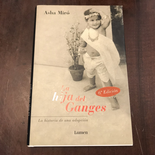 Portada del libro de La hija del Ganges