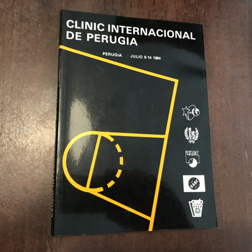 Portada del libro de Clinic internacional de Perugia Julio 9-14 de 1984