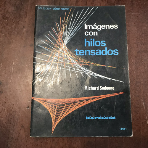 Portada del libro de Imágenes con hilos tensados