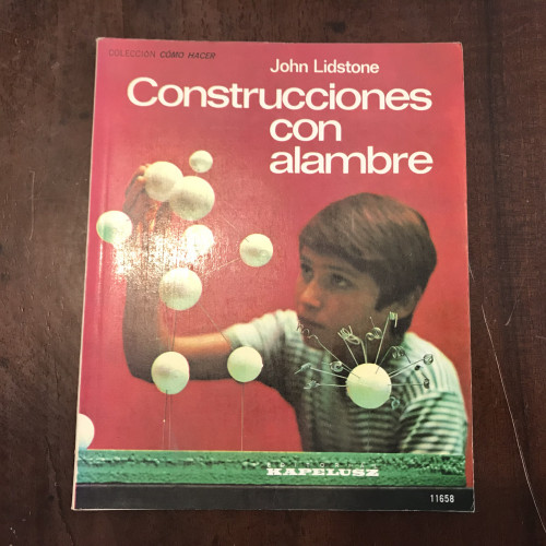 Portada del libro de Construcciones con alambre