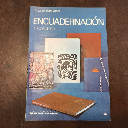 Portada del libro de Encuadernación