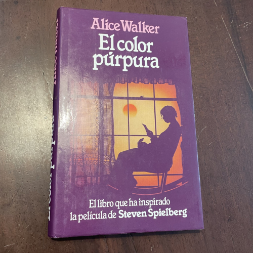 Portada del libro de El color púrpura