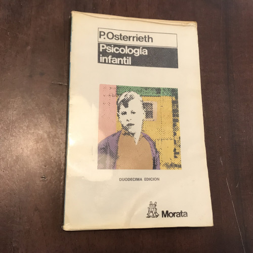 Portada del libro de Psicología infantil