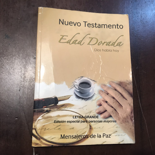 Portada del libro de Edad dorada. Nuevo testamento