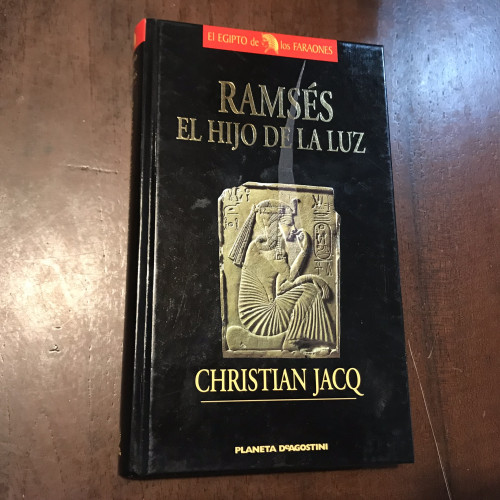 Portada del libro de Ramsés el hijo de la luz