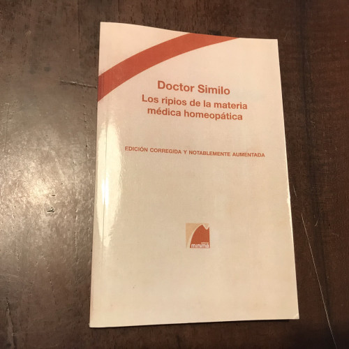 Portada del libro de Los ripios de la materia médica homeopática