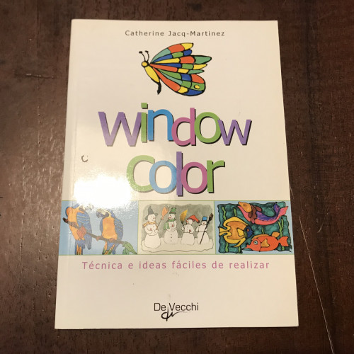 Portada del libro de Window color. Técnicas e ideas fáciles de realizar