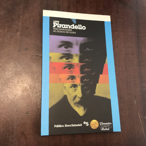 Portada del libro de Seis personajes en busca de autor