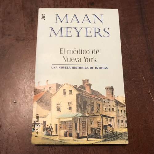 Portada del libro de El médico de Nueva York