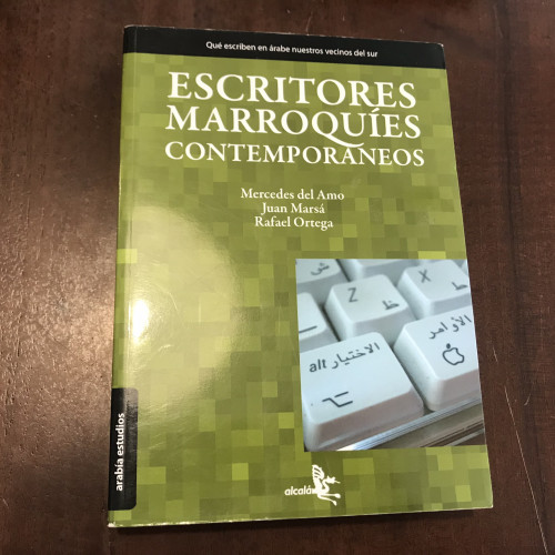 Portada del libro de Escritores marroquíes contemporáneos