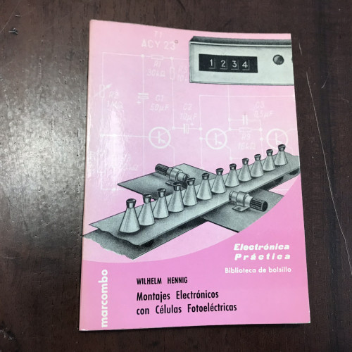 Portada del libro de Montajes electrónicos con células fotoeléctricas