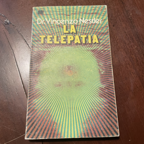 Portada del libro de La telepatía