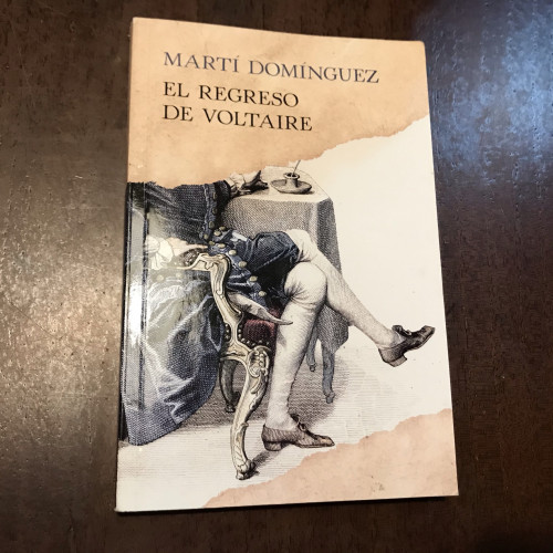 Portada del libro de El regreso de Voltaire
