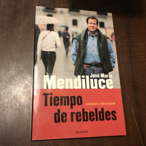 Portada del libro de Tiempo de rebeldes