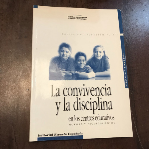 Portada del libro de La convivencia y la disciplina en los centros educativos