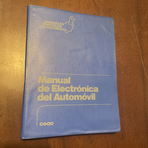 Portada del libro de Manual de electrónica del automóvil