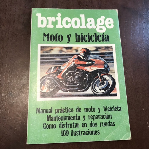 Portada del libro La bicicleta y la motocicleta. Moto y bicicleta