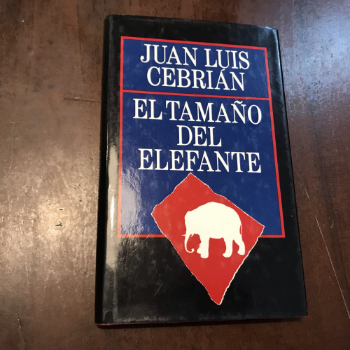 Portada del libro de El tamaño del elefante