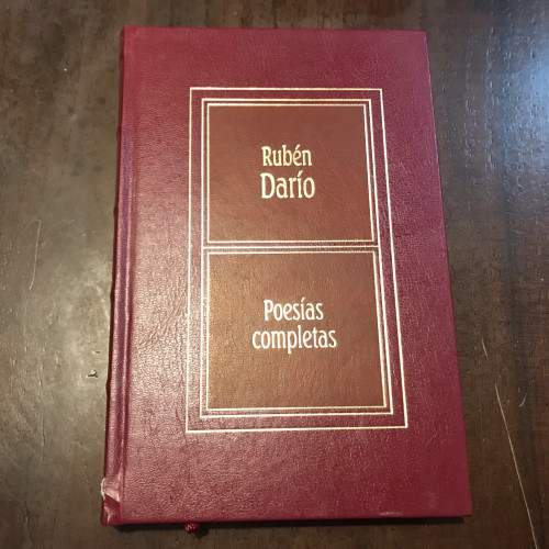 Portada del libro de Poesías completas