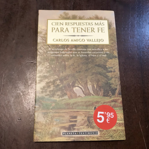 Portada del libro de Cien respuestas para tener fe