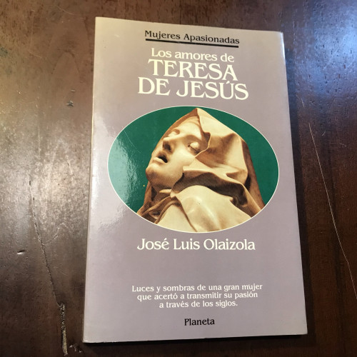 Portada del libro de Los amores de Teresa de Jesús