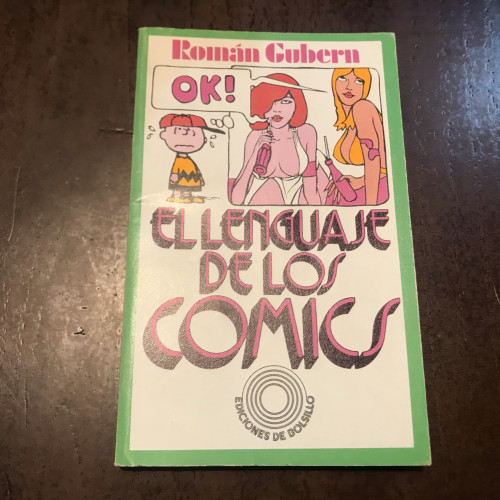 Portada del libro de El lenguaje de los cómics