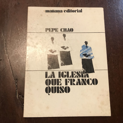 Portada del libro de La iglesia que Franco quiso