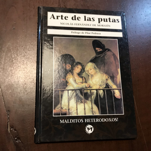 Portada del libro de Arte de las putas