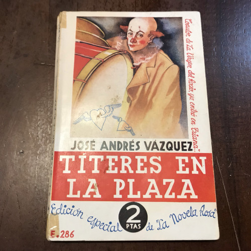 Portada del libro de Títeres en la plaza