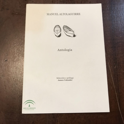 Portada del libro de Antología