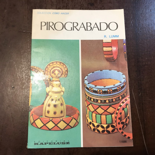 Portada del libro de Pirograbado