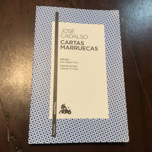 Portada del libro de Cartas marruecas