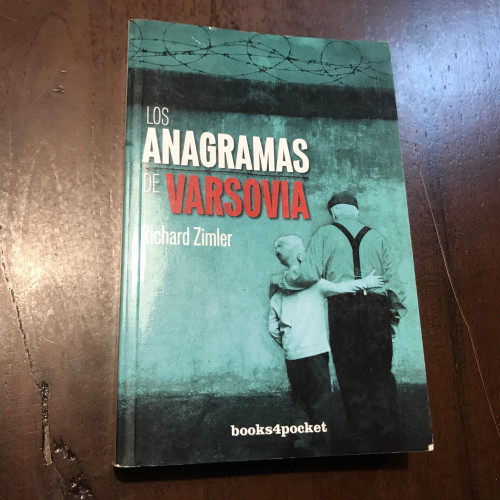 Portada del libro de Los anagramas de Varsovia