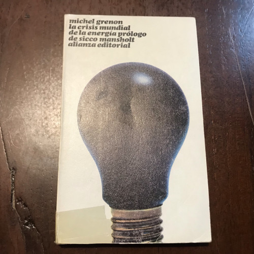 Portada del libro de La crisis mundial de la energía