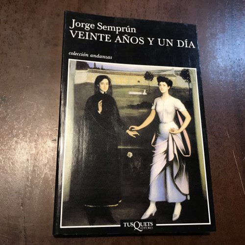 Portada del libro de Veinte años y un día