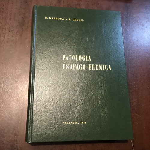 Portada del libro de Patología esofago-frénica