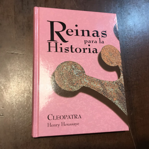 Portada del libro de Reinas para la Historia. Cleopatra