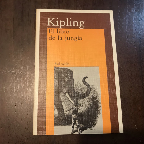 Portada del libro de El libro de la jungla
