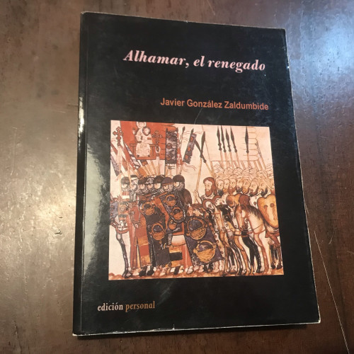 Portada del libro de Alhamar, el renegado