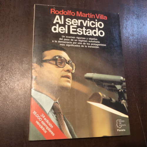 Portada del libro de Al servicio del Estado
