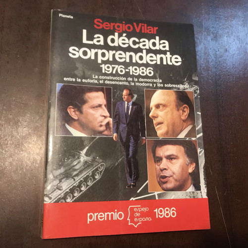 Portada del libro de La década sorprendente 1976-1986